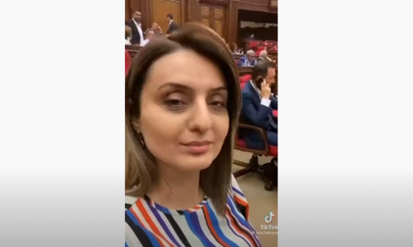 Очередная звезда «ТикТока»: депутат от ГД Заруи Батоян развлекается в парламенте